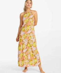 Billabong Womens Billabong "Retro Romance" Halter Dress