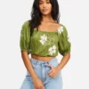 Billabong Womens Billabong "Sun City" Crop Top