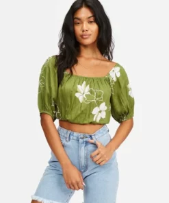 Billabong Womens Billabong "Sun City" Crop Top
