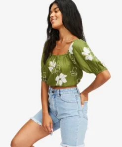 Billabong Womens Billabong "Sun City" Crop Top