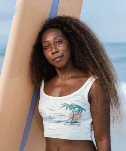 Billabong Womens Billabong "Vintage Postcard" Women's Crop Top