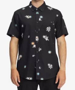 Billabong Mens Billabong "Sundays Mini" Short Sleeve Black