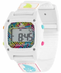 "White/Neon" Freestyle Shark Classic Clip Since '81