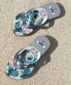 KIDS Roxy Girls "Tahiti VII Tropical" Sandals
