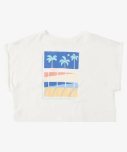 Roxy Girls "Summer Hotel" Cropped Shirt KIDS