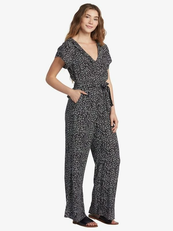 ROXY Womens Roxy "Mesa Morning" Short Sleeve Jumpsuit 4 ROXY Womens Roxy "Mesa Morning" Short Sleeve Jumpsuit