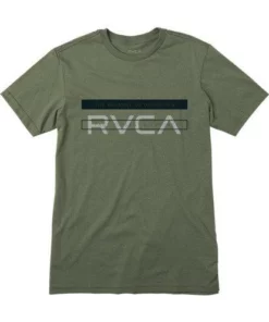 KIDS RVCA Boys "Two Bar" Short Sleeve