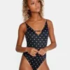 RVCA Womens RVCA "Foulard Printed" One-Piece Swimsuit 1 RVCA Womens RVCA "Foulard Printed" One-Piece Swimsuit