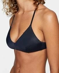 RVCA Womens RVCA "Solid Crossback" Bikini Top