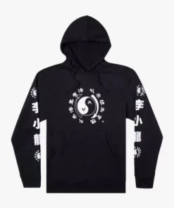 RVCA Mens RVCA Bruce Lee "Eighty Years" Hoodie