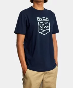 RVCA Mens RVCA "Los Alamos" Men's Short Sleeve