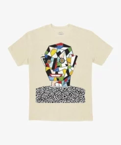 RVCA Mens RVCA "Facet Face" Short Sleeve Tee