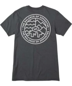 RVCA Mens RVCA "VA Trifactor" Short Sleeve Tee