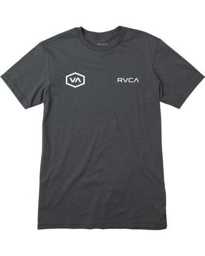 RVCA Mens RVCA "VA Trifactor" Short Sleeve Tee 4 RVCA Mens RVCA "VA Trifactor" Short Sleeve Tee