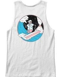 RVCA Mens RVCA "Luke P Skull Shred" Men's Tank