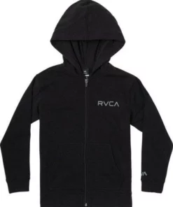 KIDS RVCA Boys "Ripper II" Zip-Up Hoodie