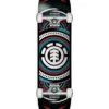 Element "Hatched Red Blue" 8.0" Complete Skateboard SKATEBOARDING