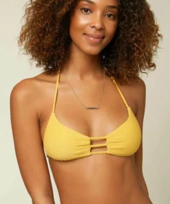O'Neill Women's "Coronado Textured" Bralette Bikini Top Women's Beachwear