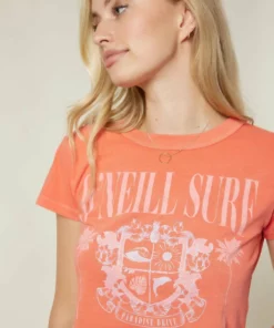 O'neill Womens Crew Team O'Neil Women's Crop Tee