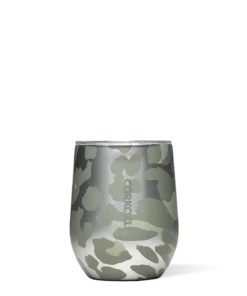 "Snow Leopard" Corkcicle Stemless Cup Drinkware