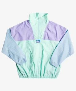 Quiksilver X Stranger Things Women's Lenora Windbreaker Jacket 14 Quiksilver X Stranger Things Women's Lenora Windbreaker Jacket