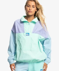Quiksilver X Stranger Things Women's Lenora Windbreaker Jacket