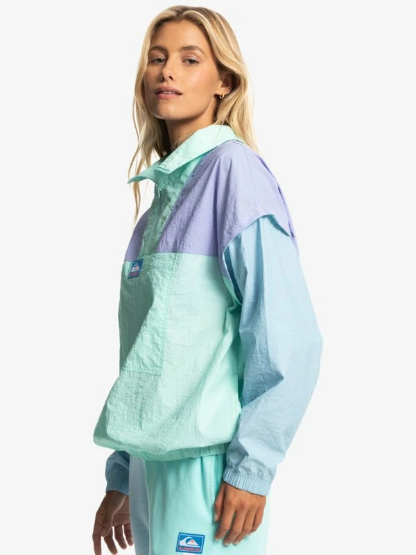 Quiksilver X Stranger Things Women's Lenora Windbreaker Jacket 6 Quiksilver X Stranger Things Women's Lenora Windbreaker Jacket