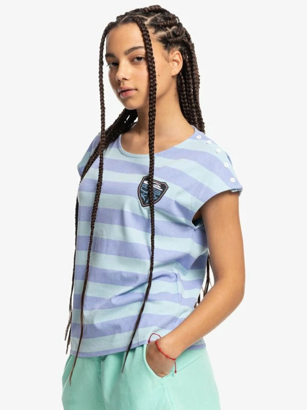 Quiksilver X Stranger Things Women's Lenora T-Shirt 7 Quiksilver X Stranger Things Women's Lenora T-Shirt