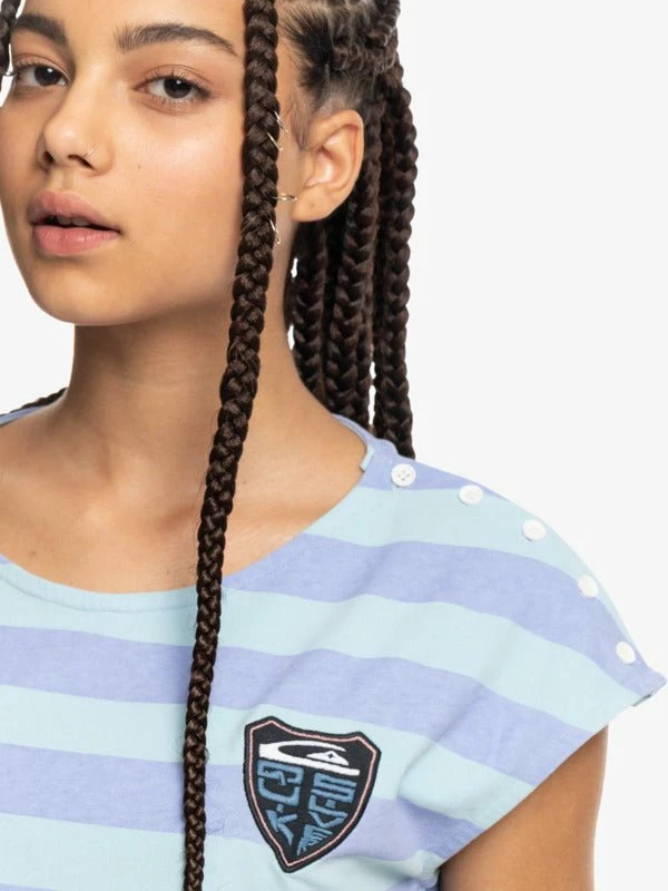 Quiksilver X Stranger Things Women's Lenora T-Shirt 6 Quiksilver X Stranger Things Women's Lenora T-Shirt