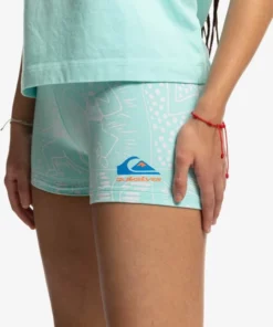 Quiksilver Mens Quiksilver X Stranger Things Women's Lenora Mini Bike Shorts