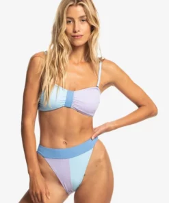 Quiksilver X Stranger Things Women's Lenora High Cut Bikini Bottoms