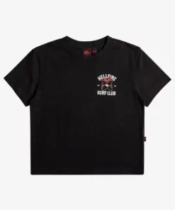 Quiksilver X Stranger Things Hell Fire Women's 86 Cropped T-Shirt