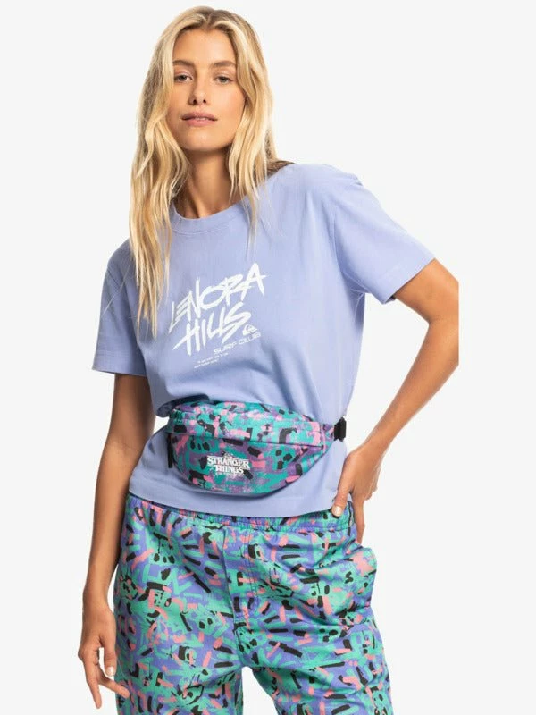 Quiksilver X Stranger Things Women's 86 Cropped T-Shirt 3 Quiksilver X Stranger Things Women's 86 Cropped T-Shirt