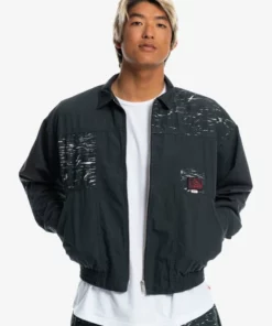 Quiksilver Mens Quiksilver X Stranger Things Upside Down Jacket Quiksilver Stranger Things Collab