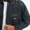 Quiksilver Mens Quiksilver X Stranger Things Upside Down Jacket Quiksilver Stranger Things Collab