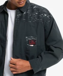 Quiksilver Mens Quiksilver X Stranger Things Upside Down Jacket Quiksilver Stranger Things Collab