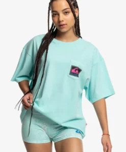 Quiksilver Mens Quiksilver X Stranger Things Rainbow T-Shirt Quiksilver Stranger Things Collab