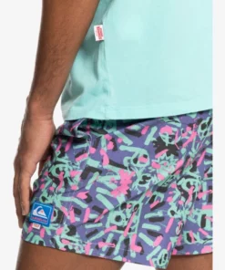 Quiksilver Mens Quiksilver X Stranger Things Rainbow T-Shirt Quiksilver Stranger Things Collab