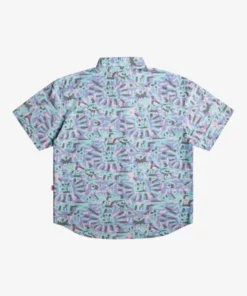 Quiksilver Mens Quiksilver X Stranger Things The Lenora Short Sleeve Shirt Quiksilver Stranger Things Collab