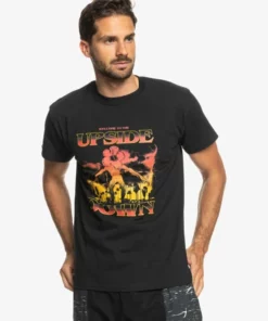 Quiksilver Mens Quiksilver X Stranger Things Welcome T-Shirt