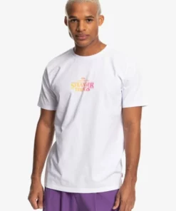 Quiksilver Mens Quiksilver X Stranger Things T-Shirt 17 Quiksilver Mens Quiksilver X Stranger Things T-Shirt