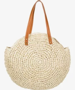 ROXY Womens Roxy "Only Good Vibes" Straw Bag 13 ROXY Womens Roxy