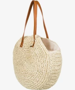 ROXY Womens Roxy "Only Good Vibes" Straw Bag 12 ROXY Womens Roxy
