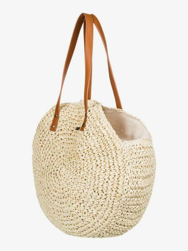 ROXY Womens Roxy "Only Good Vibes" Straw Bag 7 ROXY Womens Roxy "Only Good Vibes" Straw Bag