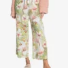 ROXY Womens Roxy "Only Your Time" High Waist Wide-leg Pants