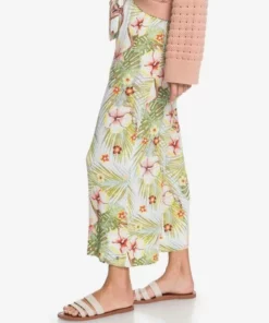 ROXY Womens Roxy "Only Your Time" High Waist Wide-leg Pants