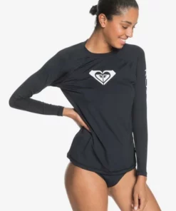 ROXY Womens Roxy "Beach Classics" Long Sleeve UPF Rashguard
