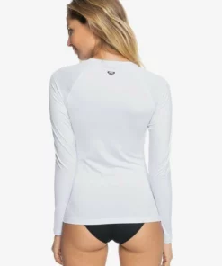 ROXY Womens Roxy "Essentials" Long Sleeve UPF 50 Zipped Rashguard