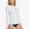 ROXY Womens Roxy "Essentials" Long Sleeve UPF 50 Zipped Rashguard