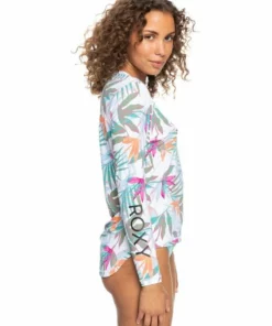 ROXY Womens Roxy "Sea Skippin" Long Sleeve UPF 50 Rashguard